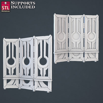 Dungeons & Dragons - STL Miniatures - Royal Court Set