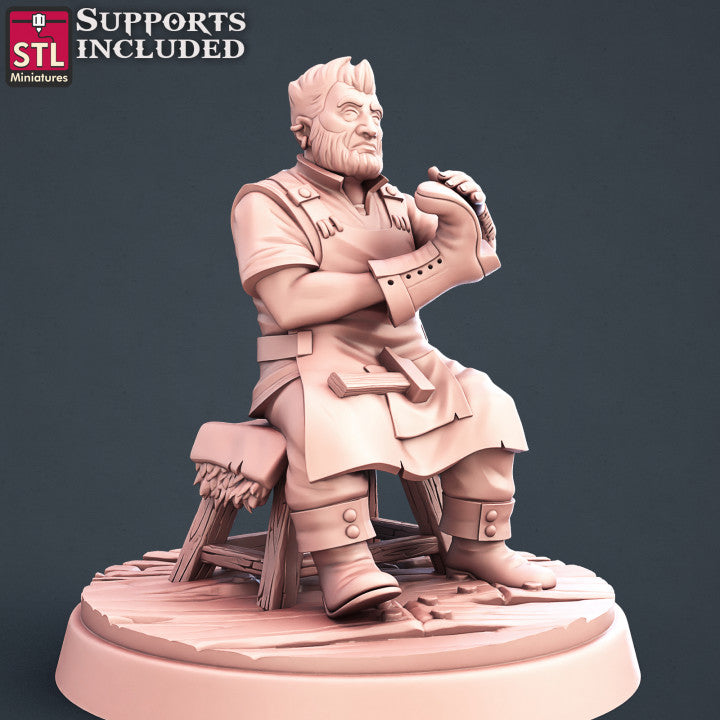 Dungeons & Dragons - STL Miniatures - Shoemakers Set