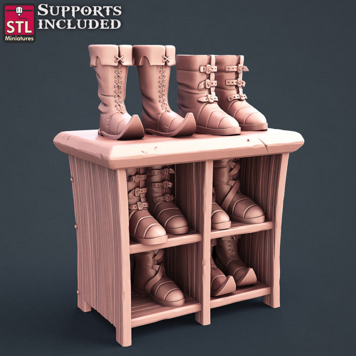 Dungeons & Dragons - STL Miniatures - Shoemakers Set