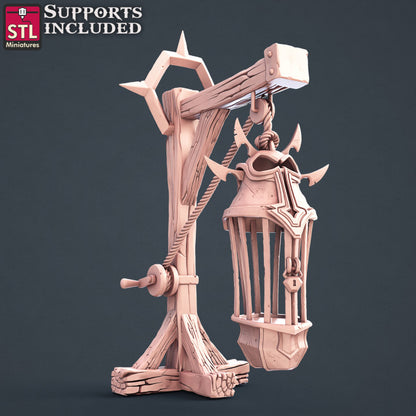 Dungeons & Dragons - STL Miniatures - Slave Merchant Set