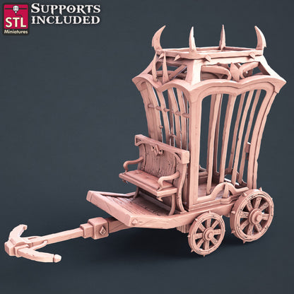 Dungeons & Dragons - STL Miniatures - Slave Merchant Set