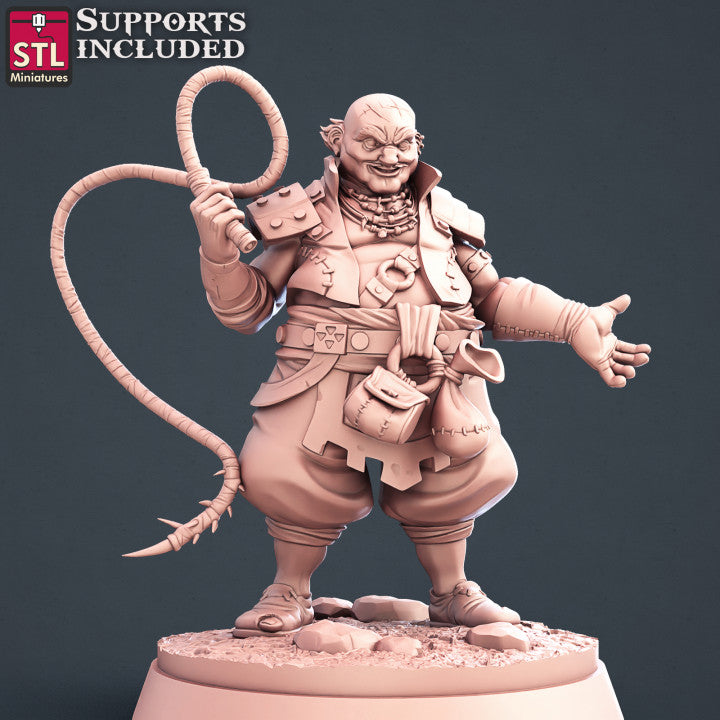 Dungeons & Dragons - STL Miniatures - Slave Merchant Set
