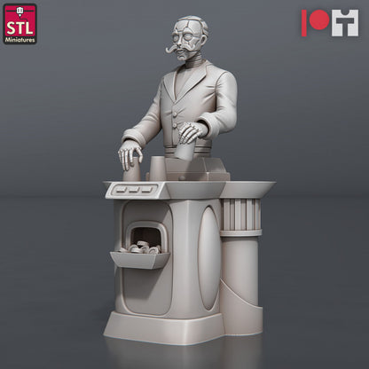Dungeons & Dragons - STL Miniatures - Street Gambler Set