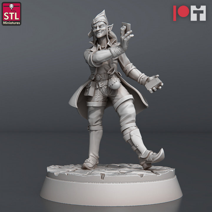 Dungeons & Dragons - STL Miniatures - Street Gambler Set