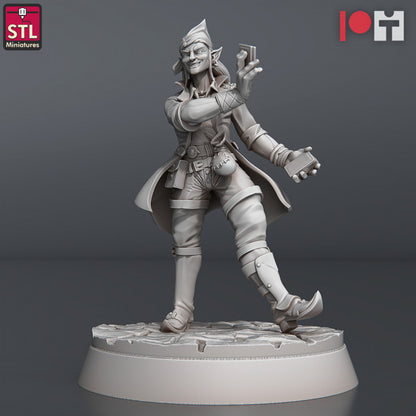Dungeons & Dragons - STL Miniatures - Street Gambler Set