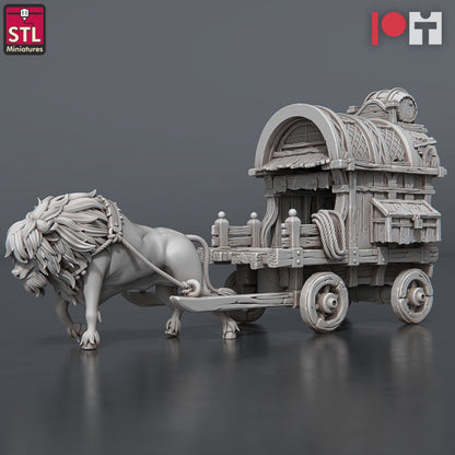 Dungeons & Dragons - STL Miniatures - Street Gambler Set