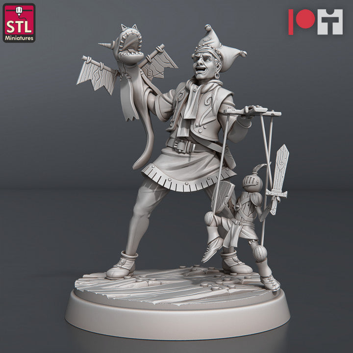Dungeons & Dragons - STL Miniatures - Carnival Set 2