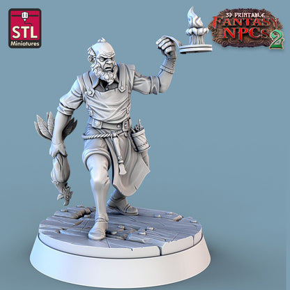 Dungeons & Dragons - STL Miniatures - Taxidermist Set