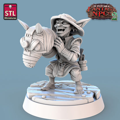 Dungeons & Dragons - STL Miniatures - Taxidermist Set