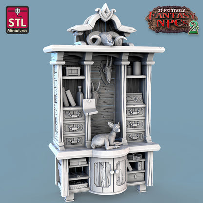 Dungeons & Dragons - STL Miniatures - Taxidermist Set