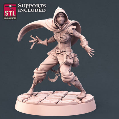Dungeons & Dragons - STL Miniatures - Thieves Set
