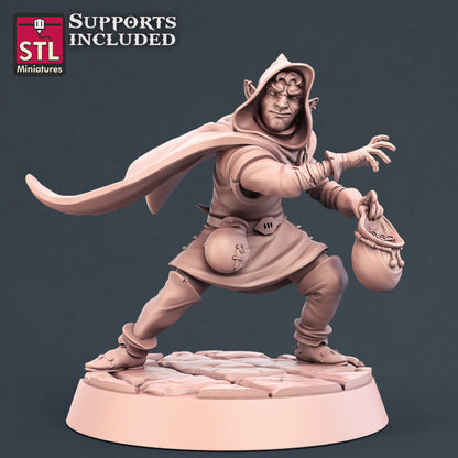 Dungeons & Dragons - STL Miniatures - Thieves Set