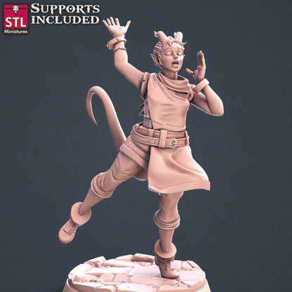 Dungeons & Dragons - STL Miniatures - Townsfolks Set 1