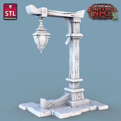 Dungeons & Dragons - STL Miniatures - Townsfolk Set 2