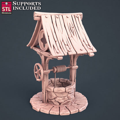 Dungeons & Dragons - STL Miniatures - Townsfolks Set 1