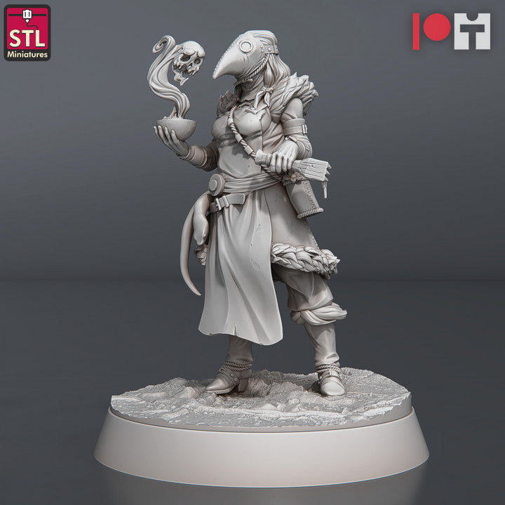 Dungeons & Dragons - STL Miniatures - Toxic Vendors Set