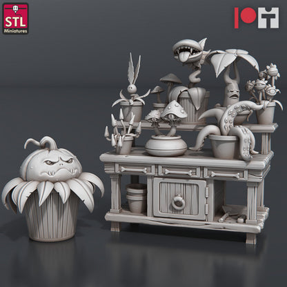Dungeons & Dragons - STL Miniatures - Toxic Vendors Set