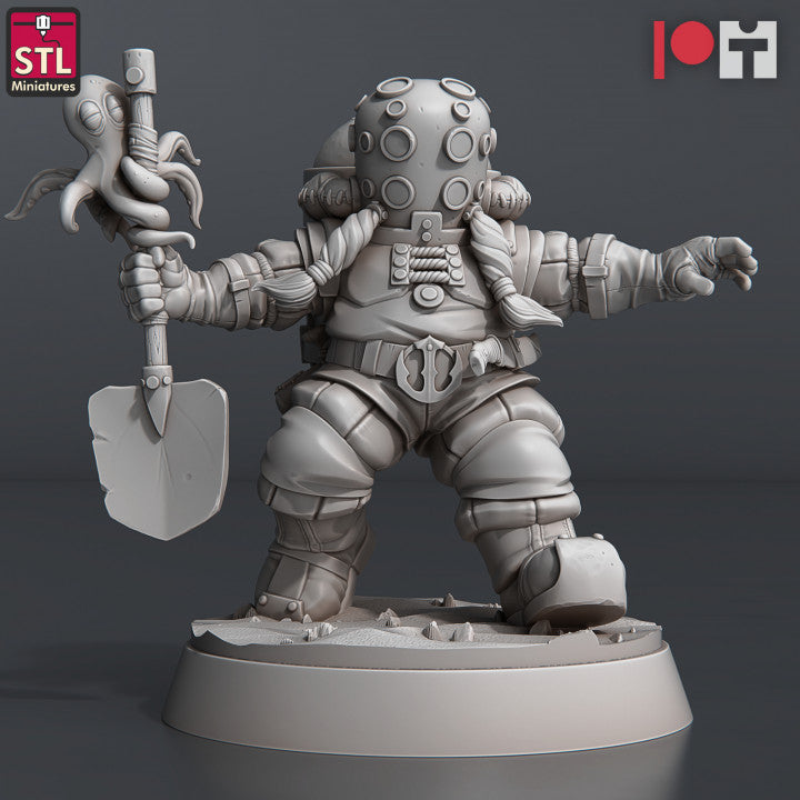 Dungeons & Dragons - STL Miniatures - Treasure Hunters Set
