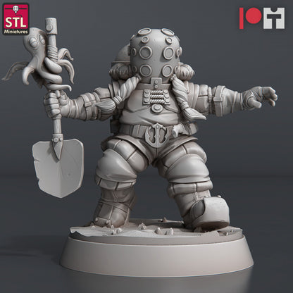 Dungeons & Dragons - STL Miniatures - Treasure Hunters Set