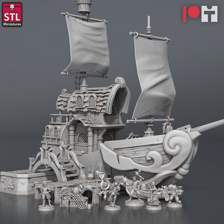Dungeons & Dragons - STL Miniatures - Treasure Hunters Set