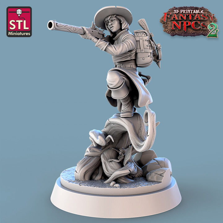 Dungeons & Dragons - STL Miniatures - Trophy Hunter Set