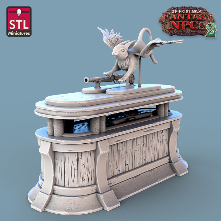 Dungeons & Dragons - STL Miniatures - Trophy Hunter Set