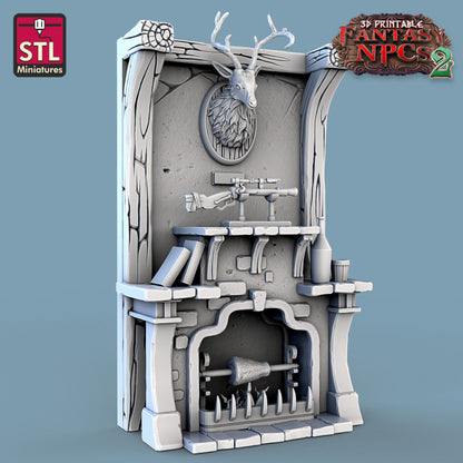 Dungeons & Dragons - STL Miniatures - Trophy Hunter Set