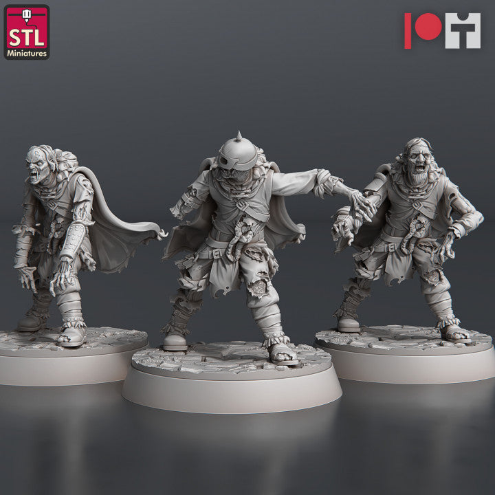 Dungeons & Dragons - STL Miniatures - Undead Set (12 Figurer)