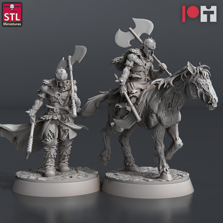 Dungeons & Dragons - STL Miniatures - Undead Set (12 Figurer)
