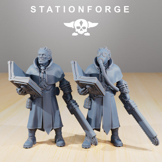 Wargames - Stationforge - GrimGuard - Priest (1 Figur)