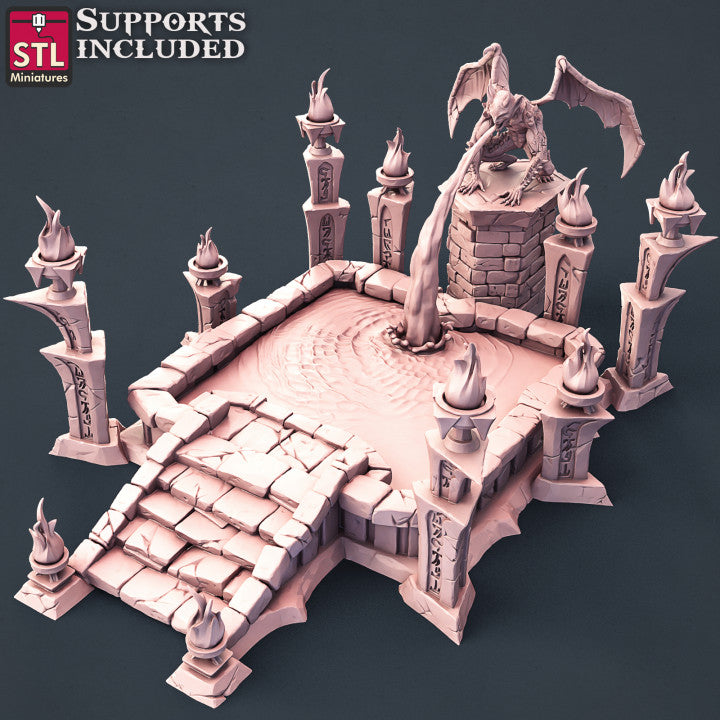 Dungeons & Dragons - STL Miniatures - Vampire Set