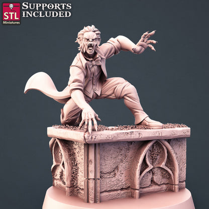 Dungeons & Dragons - STL Miniatures - Vampire Set