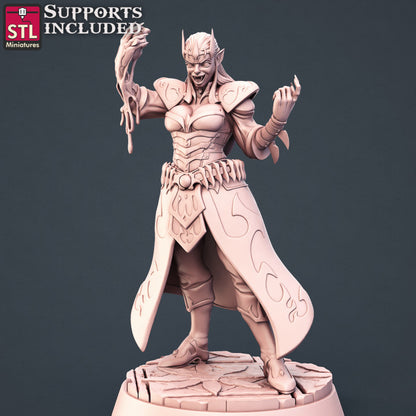 Dungeons & Dragons - STL Miniatures - Vampire Set