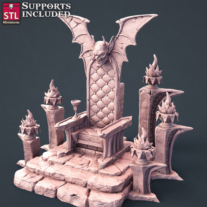 Dungeons & Dragons - STL Miniatures - Vampire Set