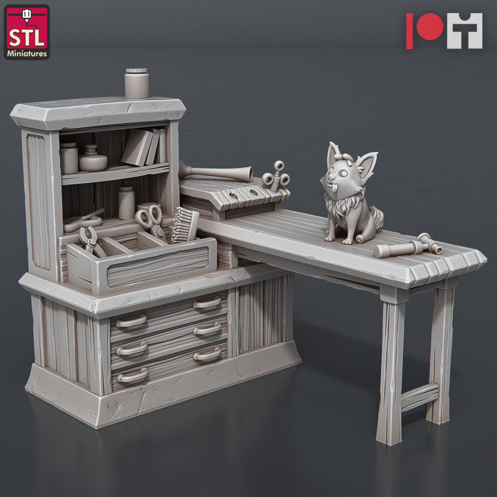 Dungeons & Dragons - STL Miniatures - Veterinarian Set