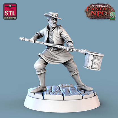 Dungeons & Dragons - STL Miniatures - Winemakers Set