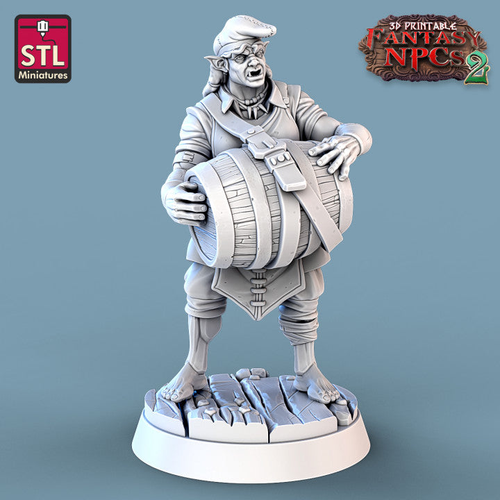 Dungeons & Dragons - STL Miniatures - Winemakers Set