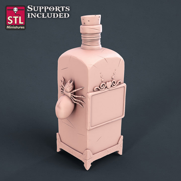 Dungeons & Dragons - STL Miniatures - Witch Set