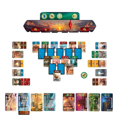 7 Wonders Duel - Strategispil - 2 Spillere - Fra 10 År
