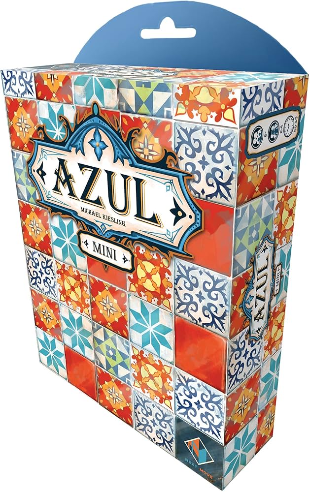 Azul Mini - Strategispil - Rejsevenligt -  2-4 Spillere - Fra 8 År