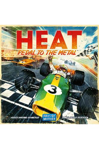 Heat: Pedal to the Metal - Strategispil - 1-6 Spillere - Fra 10 År