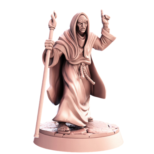 Dungeons & Dragons - STL Miniatures - Abbey Monk Jorge