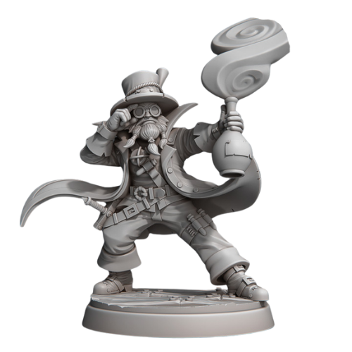 Dungeons & Dragons - STL Miniatures - Alchemist