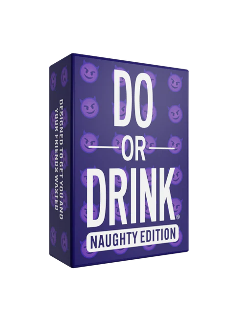 Do or Drink: Naughty Edition - Selskabsspil for Voksne - 2+ Spillere