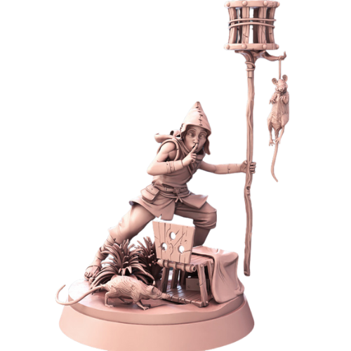 Dungeons & Dragons - STL Miniatures - Apprentice Hunter