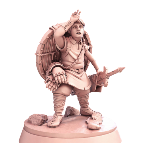 Dungeons & Dragons - STL Miniatures - Apprentice Squire