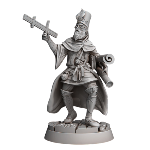 Dungeons & Dragons - STL Miniatures - Old Man Astronomer