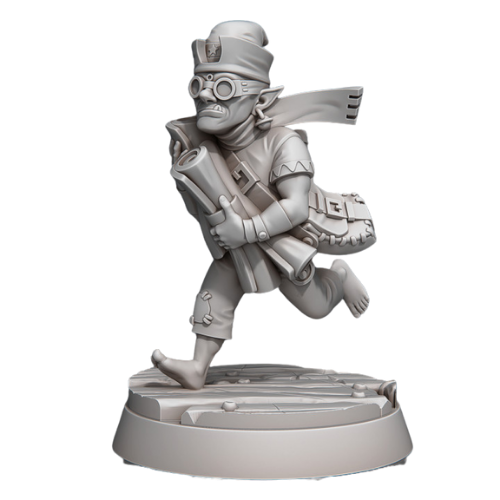 Dungeons & Dragons - STL Miniatures - Goblin Astronomer Assistant