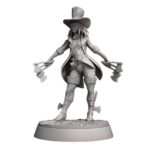 Dungeons & Dragons - STL Miniatures - Axe Thrower