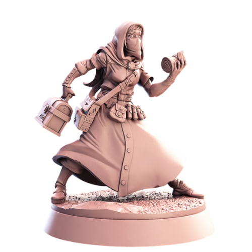 Dungeons & Dragons - STL Miniatures - Battlefield Medic